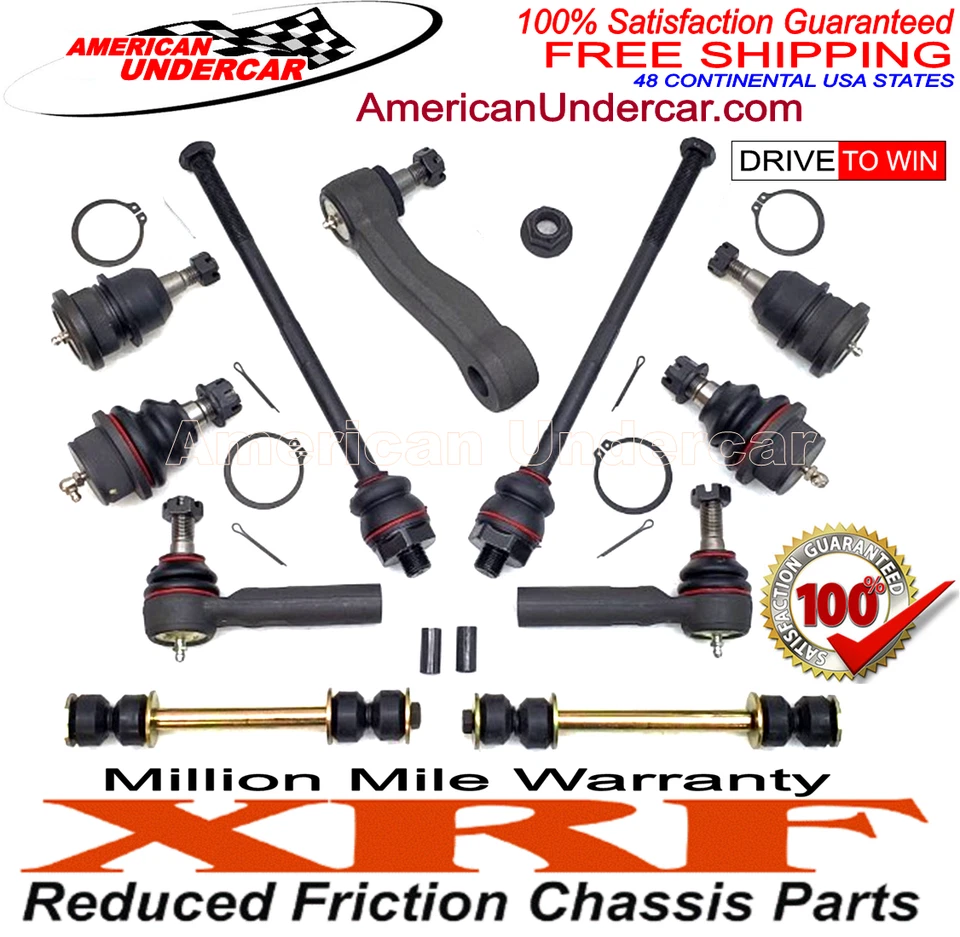 XRF Chevy Silverado 1500 Ball joint Tie Rod Idler Arm Steering Kit 1999 - 2007 - Image 2 of 4