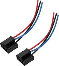 H4 Female Car Headlight Wire Socket Connector, 3-Wire Waterproof Color: Female