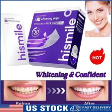 V34 Purple Teeth Whitening Strips   Stain Removal with Whitening  Color Correct