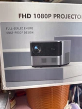 VIZONY FHD 1080P Projectors 800ANSI 5G WiFi Bluetooth 4K Supported Full-Sealed