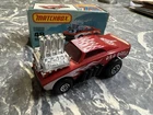 VINTAGE ORIGINAL MATCHBOX 75 48 RED RIDER CAR 1970s MUSCLE TOY 1972 BOX