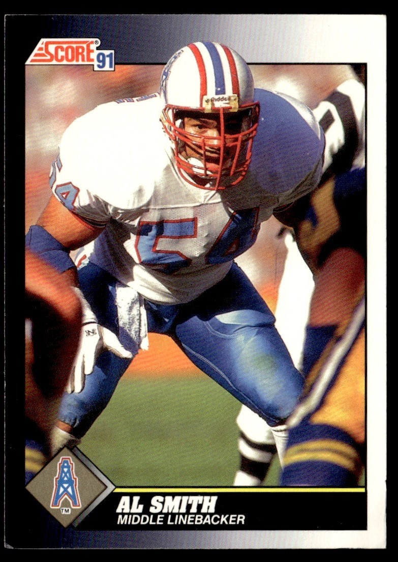 1991 Score Al Smith Houston Oilers #490