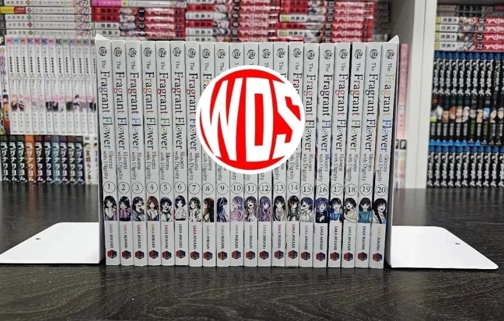 The Fragrant Flower Blooms With Dignity volume 1-20 English
