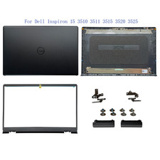 New For Dell Inspiron 15 3510 3511 3515 3520 3525 LCD Back Cover Bezel Hinges US