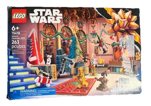 LEGO Star Wars Advent Calendar 2025 - Holiday Countdown Playset 75418 b