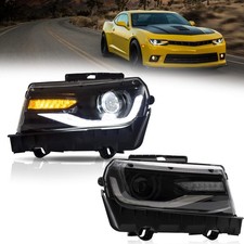 Headlight for 2014-2015 Chevrolet Camaro 5th Gen(LS, LT, SS, ZL1, Z/28) Regular