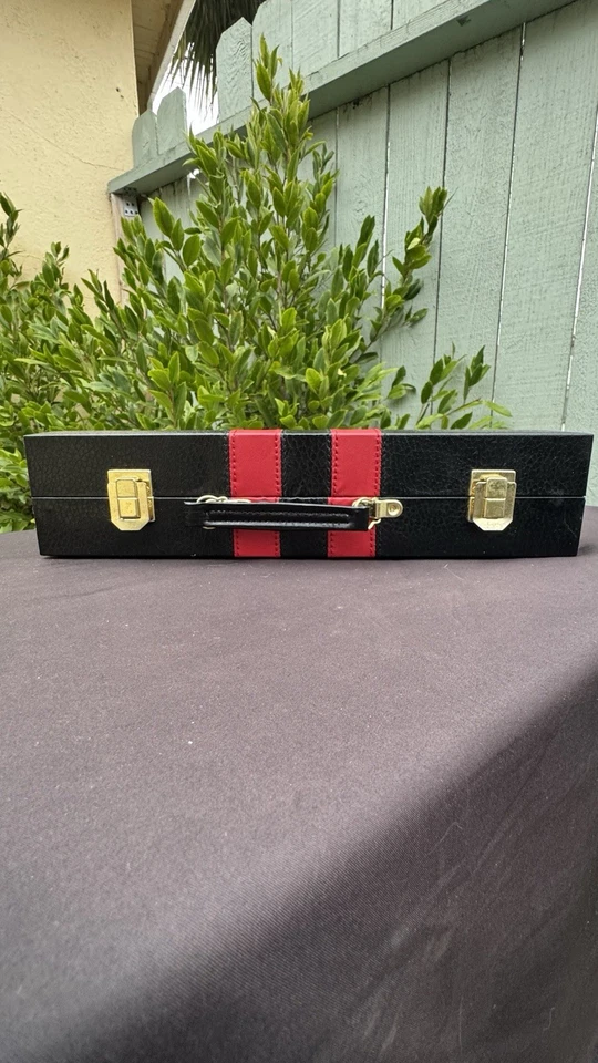 复古 Rummy 瓷砖游戏套装 – 豪华版带手提箱(全套) — 第 3/3 张图片