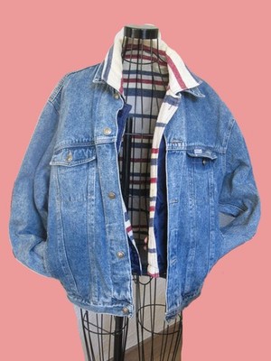Kleidung Jeansjacke ''For Friends'' + separater Weste- Gr.L -Reißverschluß,Taschen
