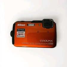 Nikon COOLPIX AW110 16.0MP Digital Camera - Orange PARTS/ REPAIR WATER DAMAGE
