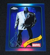 2025 Topps Chrome Marvel Kingpin #164 Blue Refractor /299