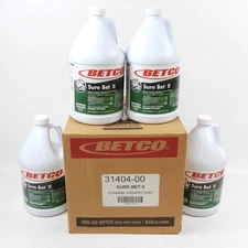 Betco Sure Bet II Bathroom Disinfectant Cleaner 314 (31404-00) 1 Gallon / 3.78 L