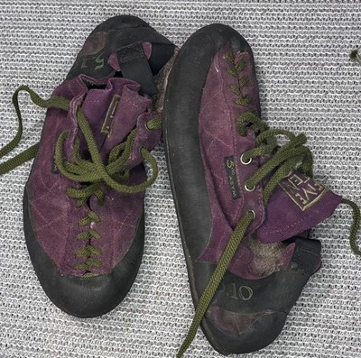 Vintage Five.Ten 5.10 ASYM Women s Purple Rock Climbing shoes EU43. US10
