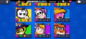 44K TROPHY | 43 MAX BRAWLER | 26 HYPER | 96/100 BRAWLER | 5 LEG | 4 MYTHIC /3HYP