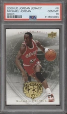 Michael Jordan 2009 Upper Deck Legacy Gold PSA 10 YOU PICK COPLETE SET BULLS