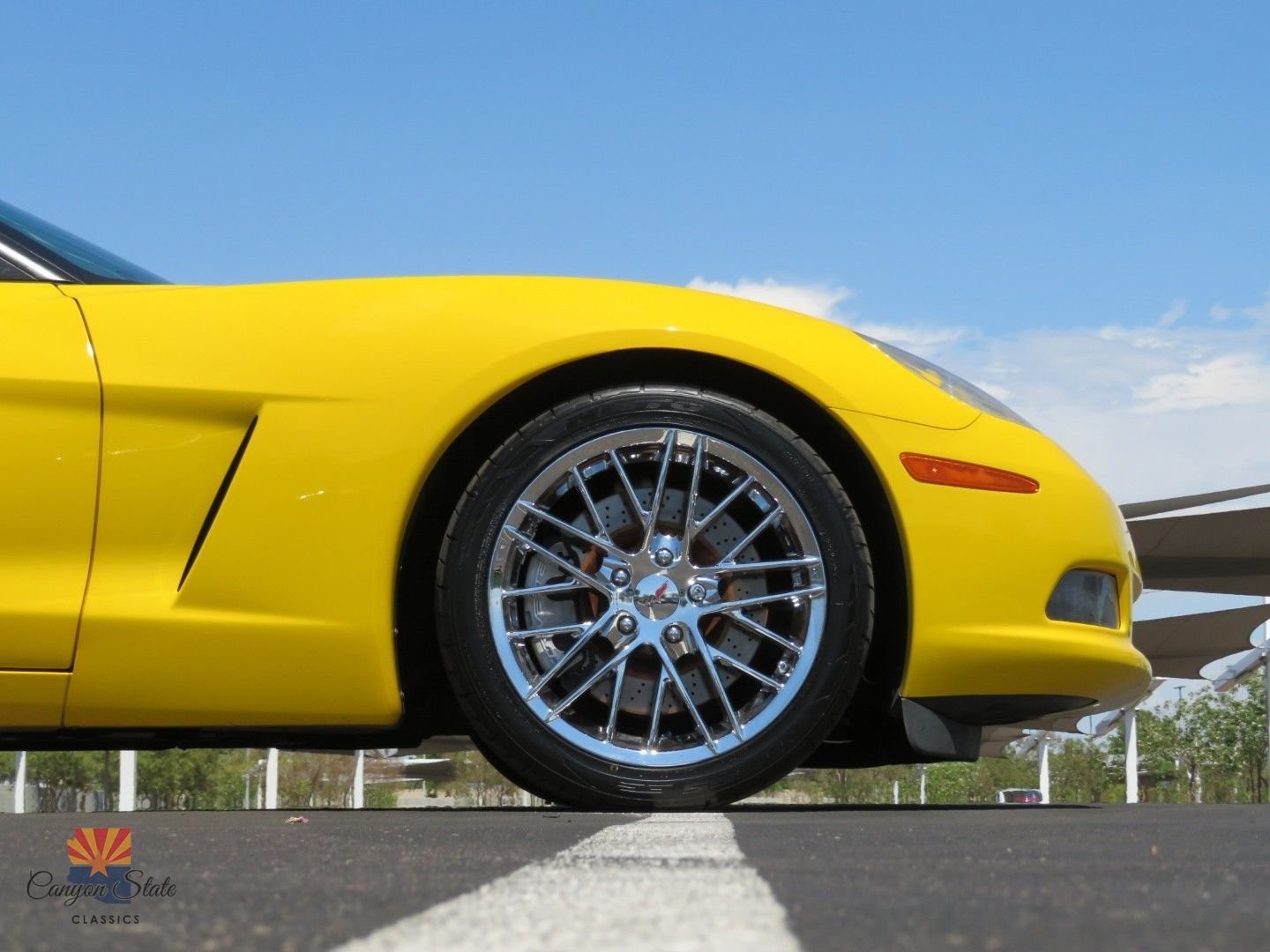 2009 Yellow Chevrolet Corvette Coupe 3LT | C6 Corvette Photo 6
