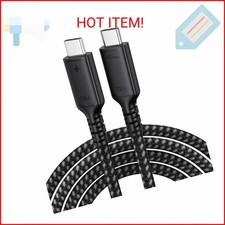 DteeDck USB 4 Cable 6ft for Thunderbolt 4, USB4 40Gbps High Speed Data Transfer,