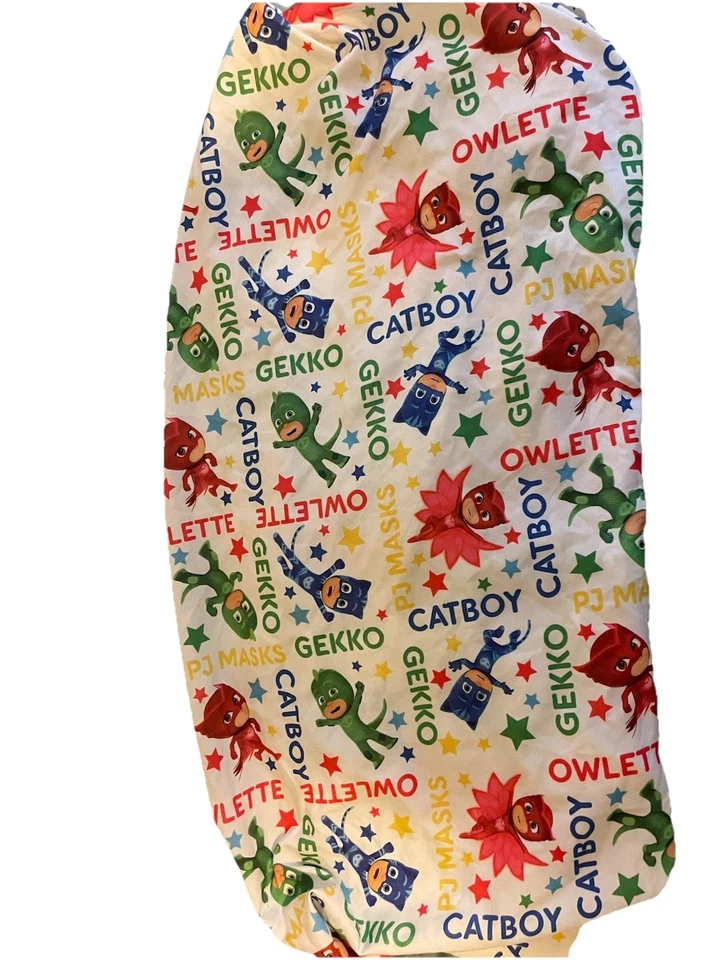 Sábana bajera y funda de almohada para cama infantil PJ Mask Foto 3 de 4