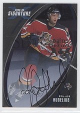 2002-03 ITG Be A Player Signature Series 1/5 Kristian Huselius #106 Auto 0a7