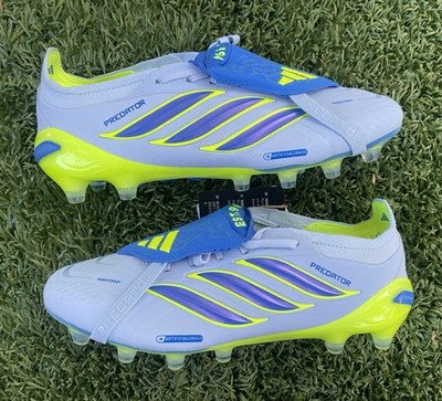 Adidas Predator Elite AG Crystal Sky/Ray Blue Soccer Cleats Mens Size 6.5 JR5900