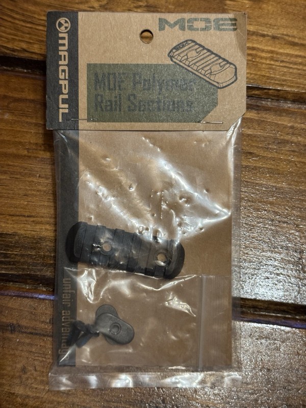 Magpul Polymer M-LOK to Picatinny Rail Section - 5 Slots - Black - MAG590 - New