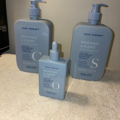 Hair Therapy Australia Moisture & Repair Shampoo & Conditioner & Hair Oil NEW!!