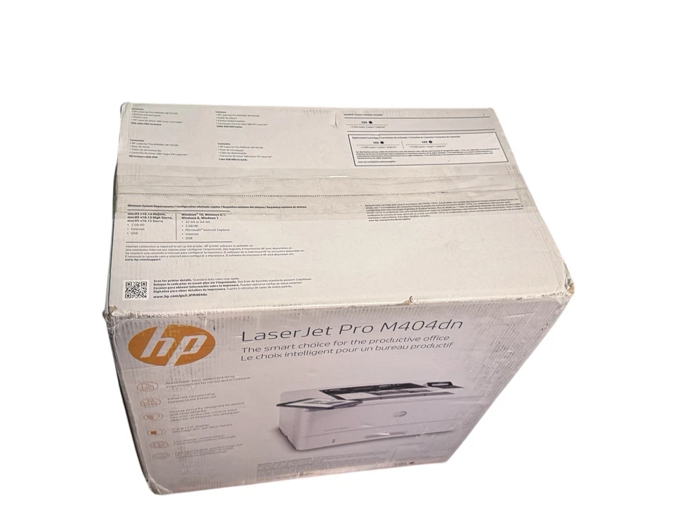 HP Laserjet Pro M404DN Monochrome Printer - Image 3 of 3