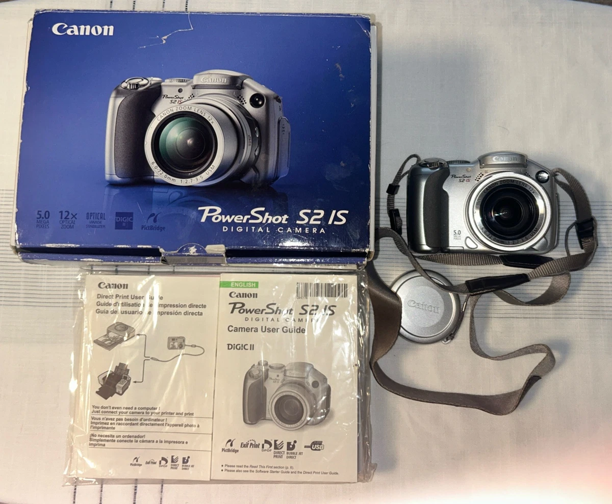 Canon PowerShot S2 IS Digital Cameras for Sale - Shop New & Used