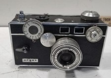Vintage Argus C3 35mm Camera w/ 50mm Cintar Lens   Untested   For Parts/Repair