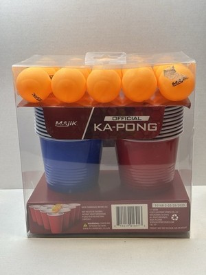 Beer Pong Majik Ka-Pong Party Game, 22 Cups and 15 Balls