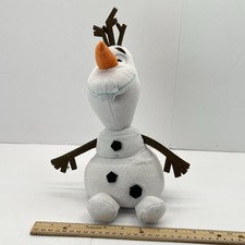Disney Frozen Olaf Ty Sparkles Snowman 12   Plush