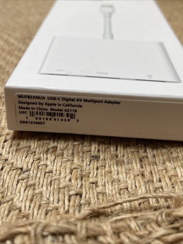 Apple USB-C Digital AV Multiport Adapter MUF82AM/A Model A2119 - Afbeelding 3 van 6