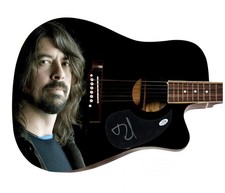 Dave Grohl Signed Autographed Acoustic Graphics Guitar ACOA ACOA