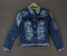 Staple Dark Stone Wash Denim Jacket Size Medi...