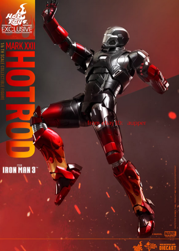 Ht 1/6 Mms272d08 Hotrod Mk22 Iron Man 3 Action Figure New In Stock