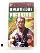 PREDATOR FACTORY SEALED VHS TAPE NEW. CGC RDY. NIB RARE OOP. SCHWARZENEGGER