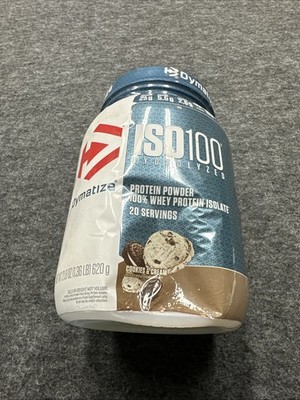Dymatize ISO100 Hydrolyzed 25g Protein Powder Cookies & Cream 1.36 LB 9/2027