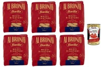 Barilla Al Bronzo Mezzi Rigatoni 6X500G Bronze Pasta Al Dente Premium +Polpa