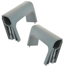 Dark Gray Inside Interior Door Pull Handle Set Pair for Silverado Sierra