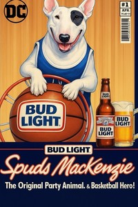 Spuds Mackenzie Metal Sign | eBay