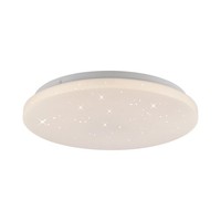 Led Deckenlampe Weiß Sternenhimmel Rund Ø 26 Cm 3000 K 2705 Lm Deckenleuchte