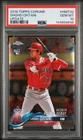 2018 Topps Chrome Shohei Ohtani #HMT32 Rookie Debut Card PSA 10 GEM MINT