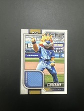2026 Topps Celebration SLUGGERRR Royals Mascot Worn Jersey Relic #MAS-SLG