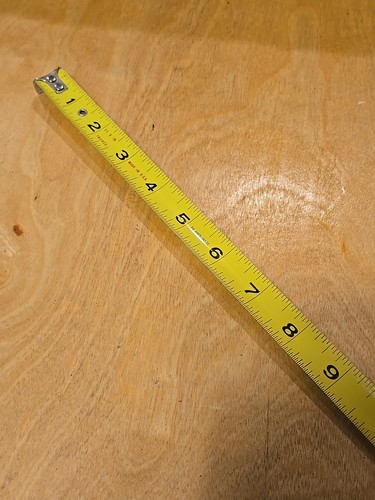Cinta métrica Starrett vintage 25’ cinta de precisión 3/4” hoja ancha hecha en Estados Unidos - Imagen 7 de 8