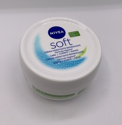 NIVEA Soft Moisturizing Crème Body, Face and Hand Cream - 6.8oz 200ml