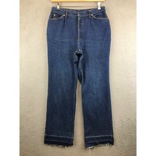 Vintage 1970 s Levi's 25035-0214 Orange Tab Wide Leg Jeans Size 18