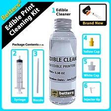 Betters® Edible Cleaning Kit for PrintHead- Unblock nozzle