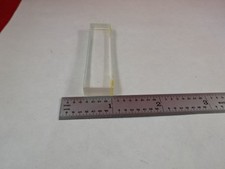 RECTANGULAR BI CONCAVE LENS OPTICAL OPTICS AS PICTURED S4-C-12