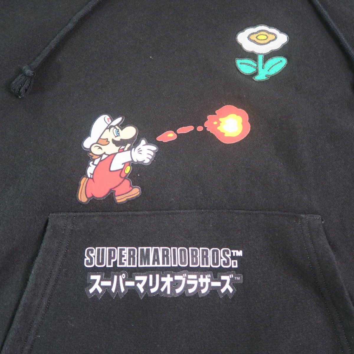 Champion Hoodie Mens Extra Small Black Super Mario Bros Reverse Champion Hoodie Mens Extra Small Black Super Mario Bros Reverse