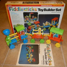Vintage 1978 Muppets Sesame Street Fiddlesticks Toy Builder Set by Knickerbocker