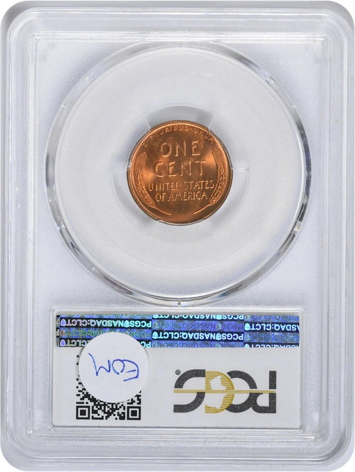1955-S Lincoln Cent MS67RD PCGS (CAC) - Image 2 of 2